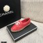 Chanel Resin CC Logo Espadrilles Red 2021