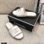 Chanel Chain CC Logo Espadrilles Mules Slipper Sandals White 2021