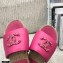 Chanel Chain CC Logo Espadrilles Mules Slipper Sandals Pink 2021