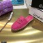 Chanel Chain CC Logo Espadrilles Mules Pink 2021