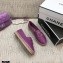Chanel Chain CC Logo Espadrilles Purple 2021