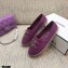 Chanel Chain CC Logo Espadrilles Purple 2021