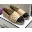 Chanel Chain CC Logo Espadrilles G36966 Beige 2021