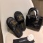 Chanel CC Logo Cord Mules G36923 Black 2021