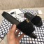 Chanel Pearl CC Logo Mules Black 2021