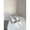 Prada Gabardine Slingback Pumps White with Triangle Logo 2021
