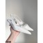 Prada Gabardine Slingback Pumps White with Triangle Logo 2021
