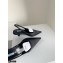 Prada Gabardine Slingback Pumps Black with Tongue 2021