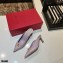 Valentino Heel 6.5cm Calfskin Roman Maxi Stud Mules Lilac 2021