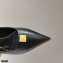 Valentino Heel 6.5cm Calfskin Roman Maxi Stud Mules Black 2021