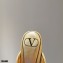 Valentino Heel 6.5cm Calfskin Roman Maxi Stud Mules Gold 2021
