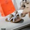 Hermes Claire Sandals White 2021