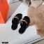 Hermes Claire Sandals Black 2021