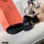 Hermes Heel 6cm Camilla Mules Black 2021