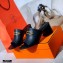 Hermes Heel 6cm Camilla Mules Black 2021