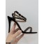 Valentino Heel 10.5cm Studs Sandals Black 2021