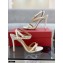 Valentino Heel 10.5cm Studs Sandals White 2021
