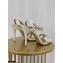 Valentino Heel 10.5cm Studs Sandals White 2021