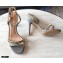 Valentino Heel 7.5cm/10.5cm Rockstud Sandals Gray 2021
