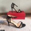 Valentino Heel 7.5cm/10cm Rockstud Sandals Black 2021