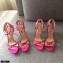 Valentino Heel 7.5cm/10cm Rockstud Sandals Fuchsia 2021