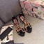 Dolce & Gabbana Rose Sandals Black 2021