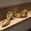 Dolce & Gabbana Heel 8.5cm Crystal Sandals Gold 2021