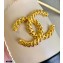 Chanel Gold Metal CC Logo Espadrilles G29762 Beige 2021