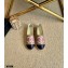 Chanel Leather CC Logo Espadrilles G29762 Nude Pink 2021