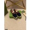 Gucci Interlocking G and Web Embroidered Canvas Espadrilles Black 2021