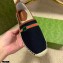 Gucci Interlocking G and Web Embroidered Canvas Espadrilles Black 2021