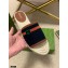Gucci Interlocking G and Web Embroidered Canvas Espadrilles Slides Black 2021