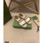 Gucci Interlocking G and Web Embroidered Canvas Espadrilles Slides White 2021