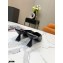 Givenchy Asymmetrical Heel 6.5cm Mules Black 2021
