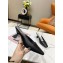Givenchy Asymmetrical Heel 6.5cm Mules Black 2021