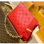 Louis Vuitton Monogram-embossed Lambskin Coussin PM Bag M57792 Red 2021