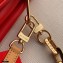 Louis Vuitton Monogram-embossed Lambskin Coussin PM Bag M57792 Red 2021