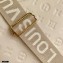 Louis Vuitton Monogram-embossed Lambskin Coussin PM Bag M57793 Cream 2021