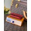 Louis Vuitton Monogram Empreinte Leather Cléa Wallet Red 2021