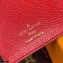 Louis Vuitton Monogram Empreinte Leather Cléa Wallet Red 2021