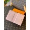 Louis Vuitton Monogram Empreinte Leather Cléa Wallet Pink 2021