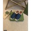 Gucci Washed GG Jacquard Denim Espadrilles Slippers Dark Blue 2021