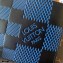 Louis Vuitton Damier Infini 3D Leather Multiple Wallet N60440 Blue 2021