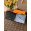 Louis Vuitton Damier Infini 3D Leather Multiple Wallet N60440 Blue 2021