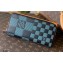 Louis Vuitton Damier Infini 3D Leather Zippy Wallet Vertical N60442 Green 2021