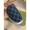 Gucci Washed GG Jacquard Denim Espadrilles Slippers Dark Blue 2021