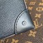 Louis Vuitton Taiga Leather Pochette Voyage Steamer Bag M30583 Black 2021