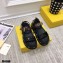 Fendi FF-logo Chunky Sandals Black 2021