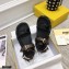 Fendi FF-logo Chunky Sandals Black 2021
