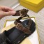 Fendi FF-logo Chunky Sandals Black 2021